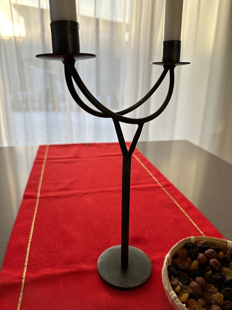 Classic Hand Iron Candle Stand Etsy