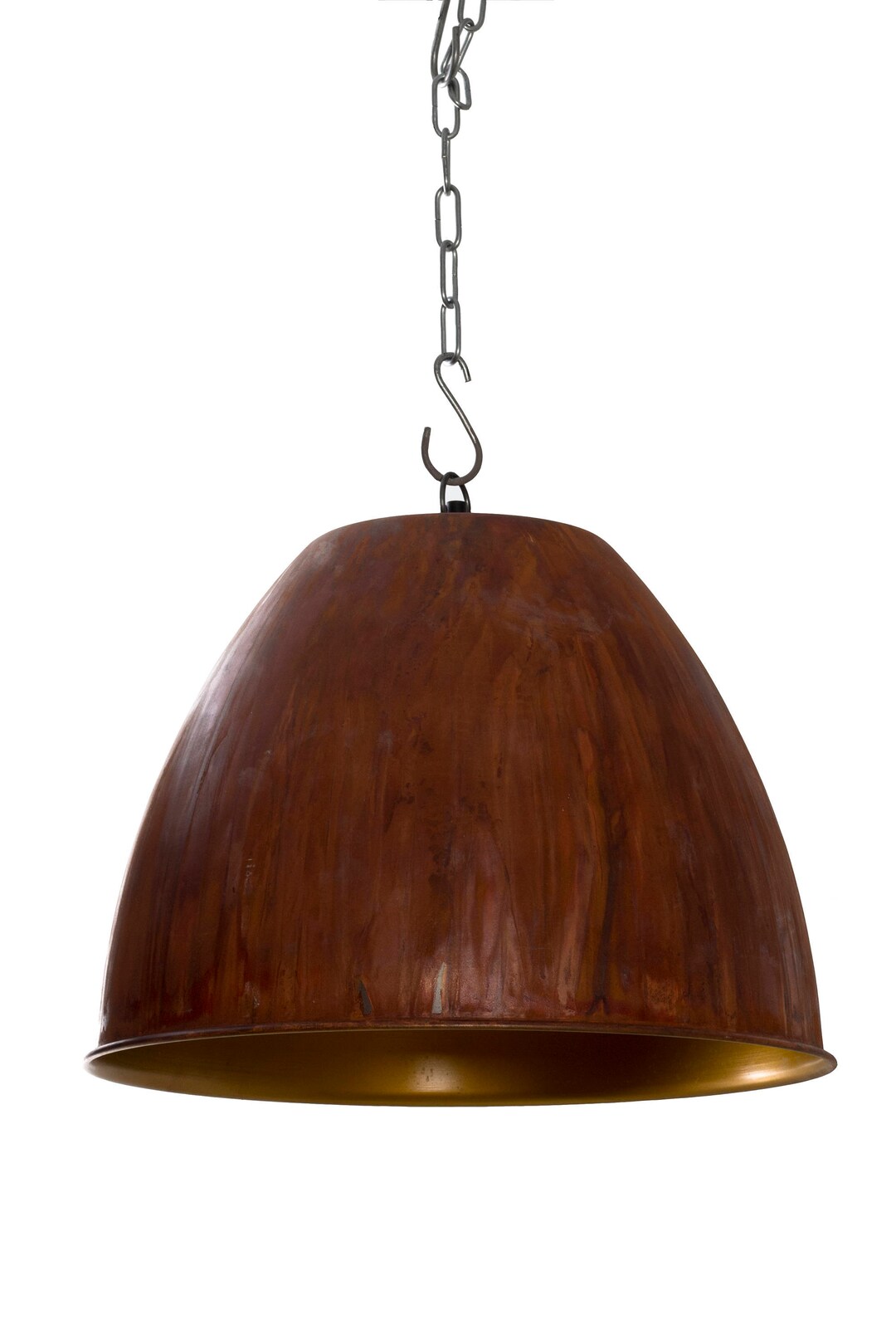 Industrial Vintage Style Metal Pendant Light, Bronze Finish - Etsy