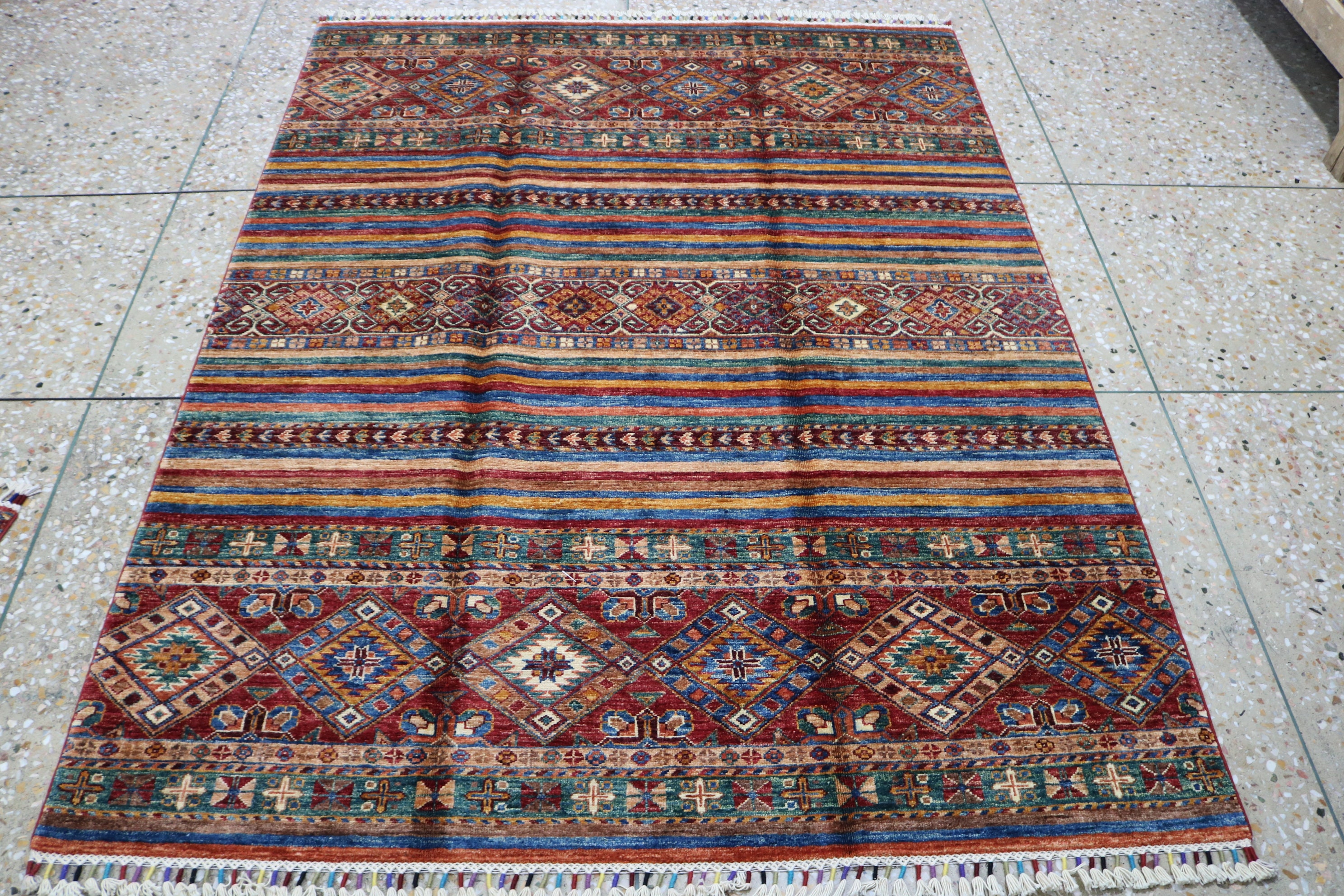 Größe: 67 ft by 51 ft Handgemachter Teppich Chobi Teppich | Etsy