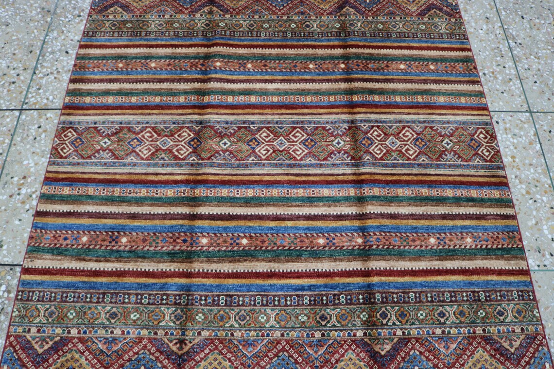 Größe: 7 ft by 5 ft Handgemachter Teppich Chobi Teppich | Etsy