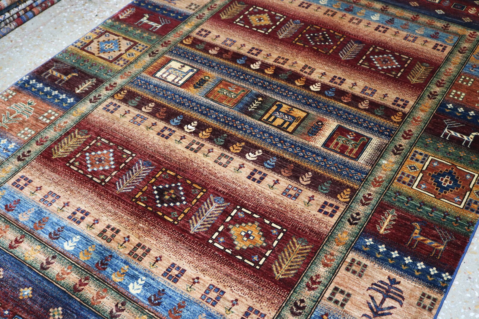 Größe: 8 ft by 56 ft Handgemachter Teppich Chobi Teppich | Etsy