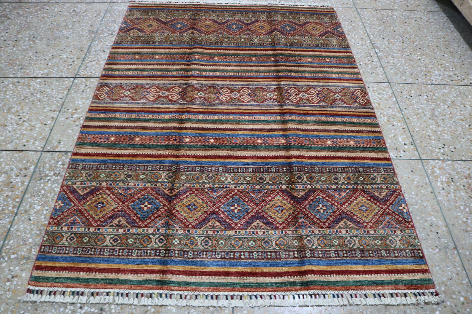 Größe: 7 ft by 5 ft Handgemachter Teppich Chobi Teppich | Etsy