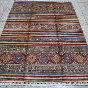 Größe: 7 ft by 5 ft Handgemachter Teppich Chobi Teppich | Etsy