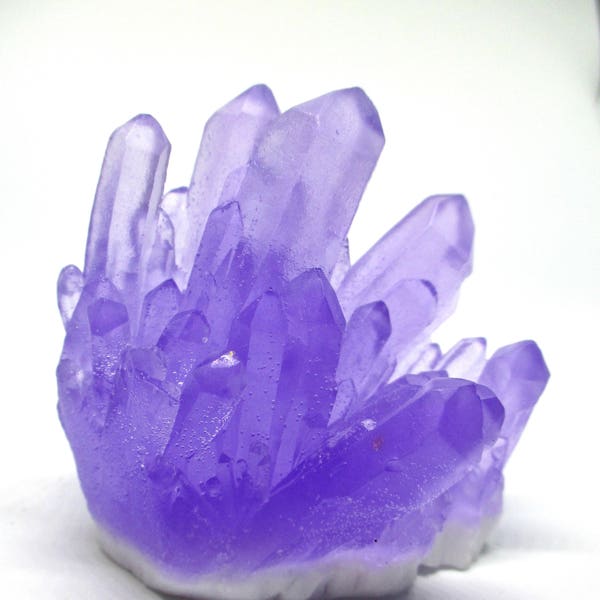 Amethyst Seife, Edelsteinseife, Geologie Seife, Bad und Körper, Glycerin, Geschenke für Weihnachten, Dekorative Seife, Neuheitsseife, Kristallseife