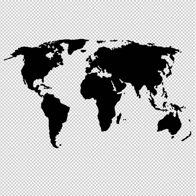 Gold Foil Digital Art Shining Gold Art Map World Map Clip Art Map of the World Commercial Use Digital Download Clipart Globe Wall Art