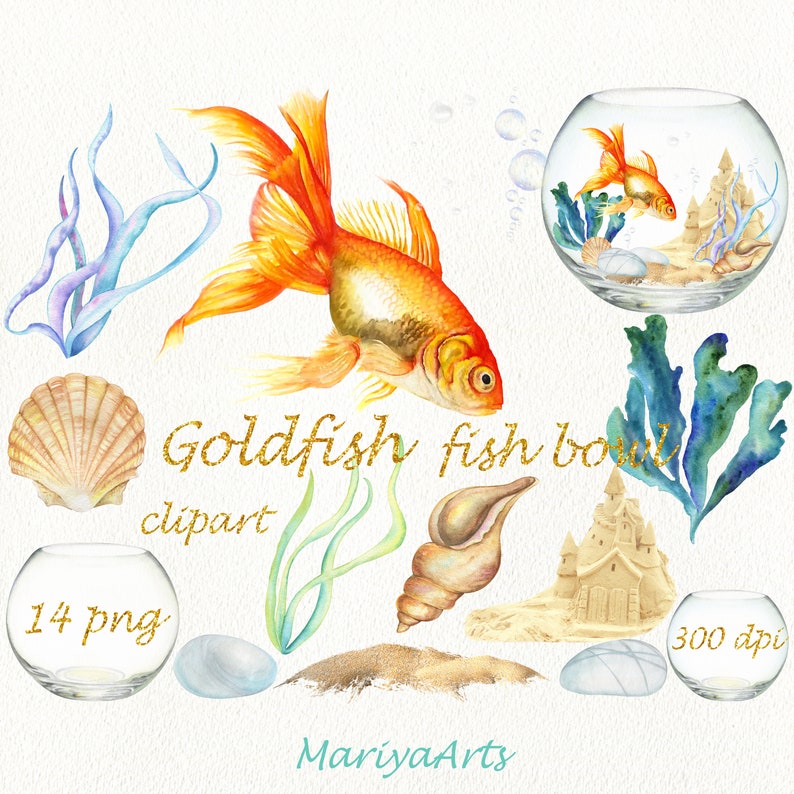 Something Fishy Fishbowl Mug with Cat and Goldfish Artwork