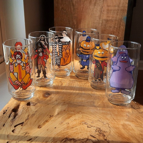 Mcdonalds Glasses Etsy