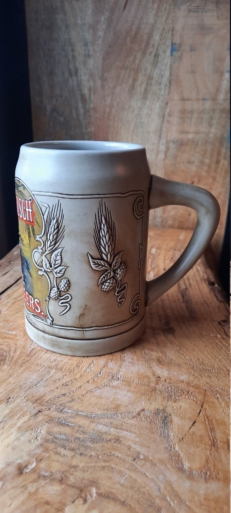 Vintage 1991 Budweiser Bottled Beer Stein With Box BD100 Etsy