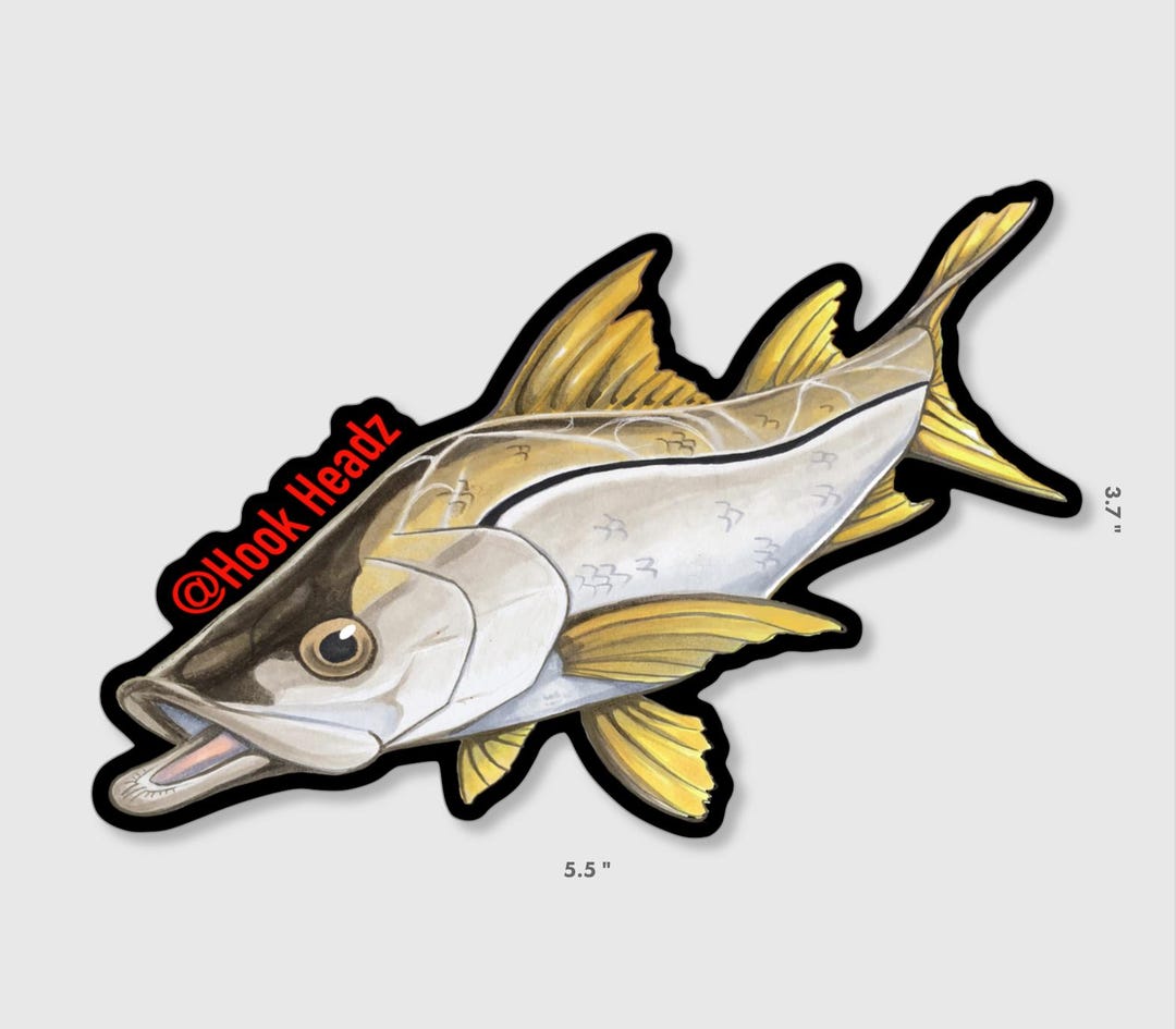 Snook Stickerz - Etsy