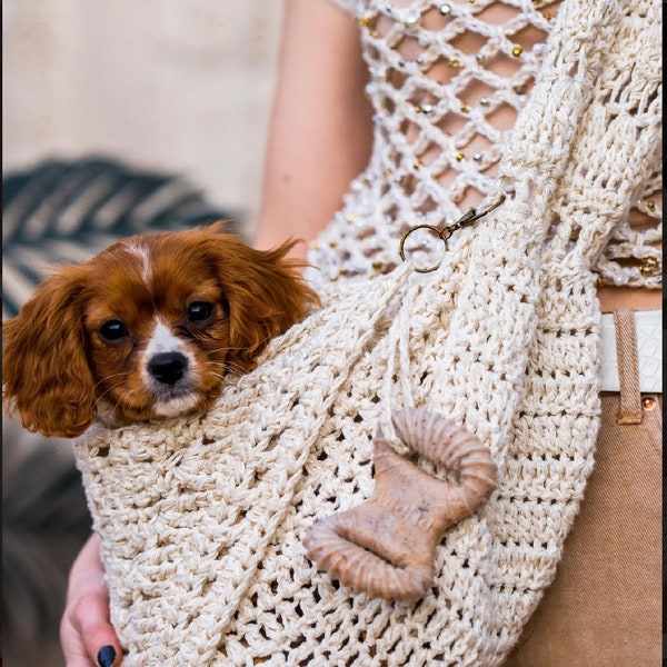 Pet Carrier Crochet Bag Pattern