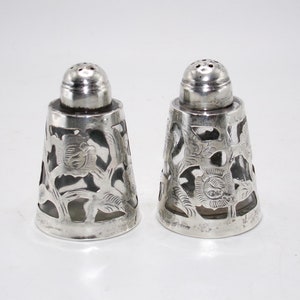 Mexican Sterling Salt and Pepper - Etsy