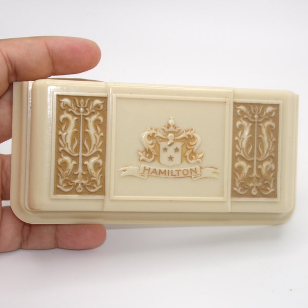 Vintage Hamilton Celluloid Watch Case with Original Box