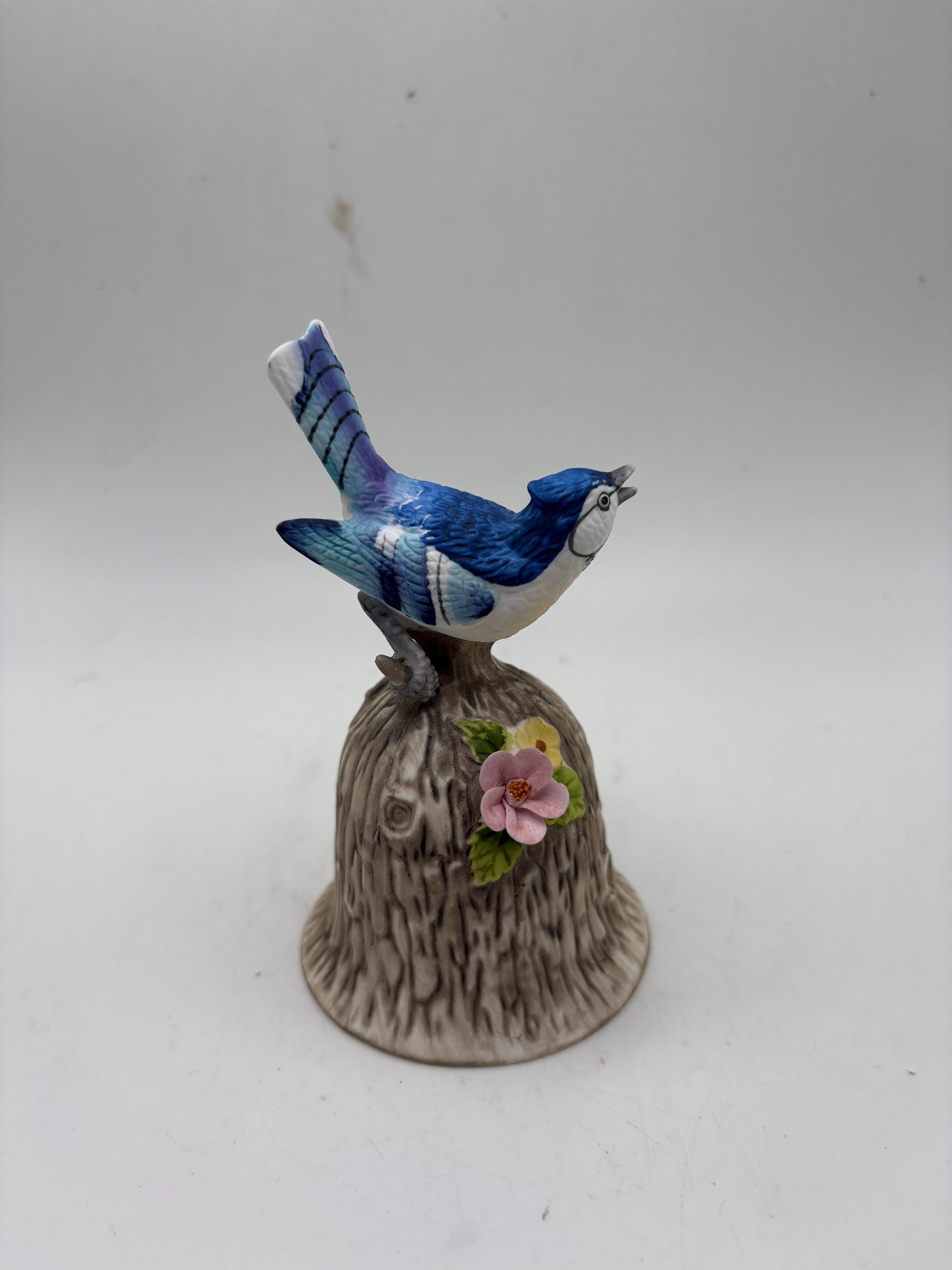 Vintage Towle Fine Bone China Blue Jay Bird Bell - Etsy