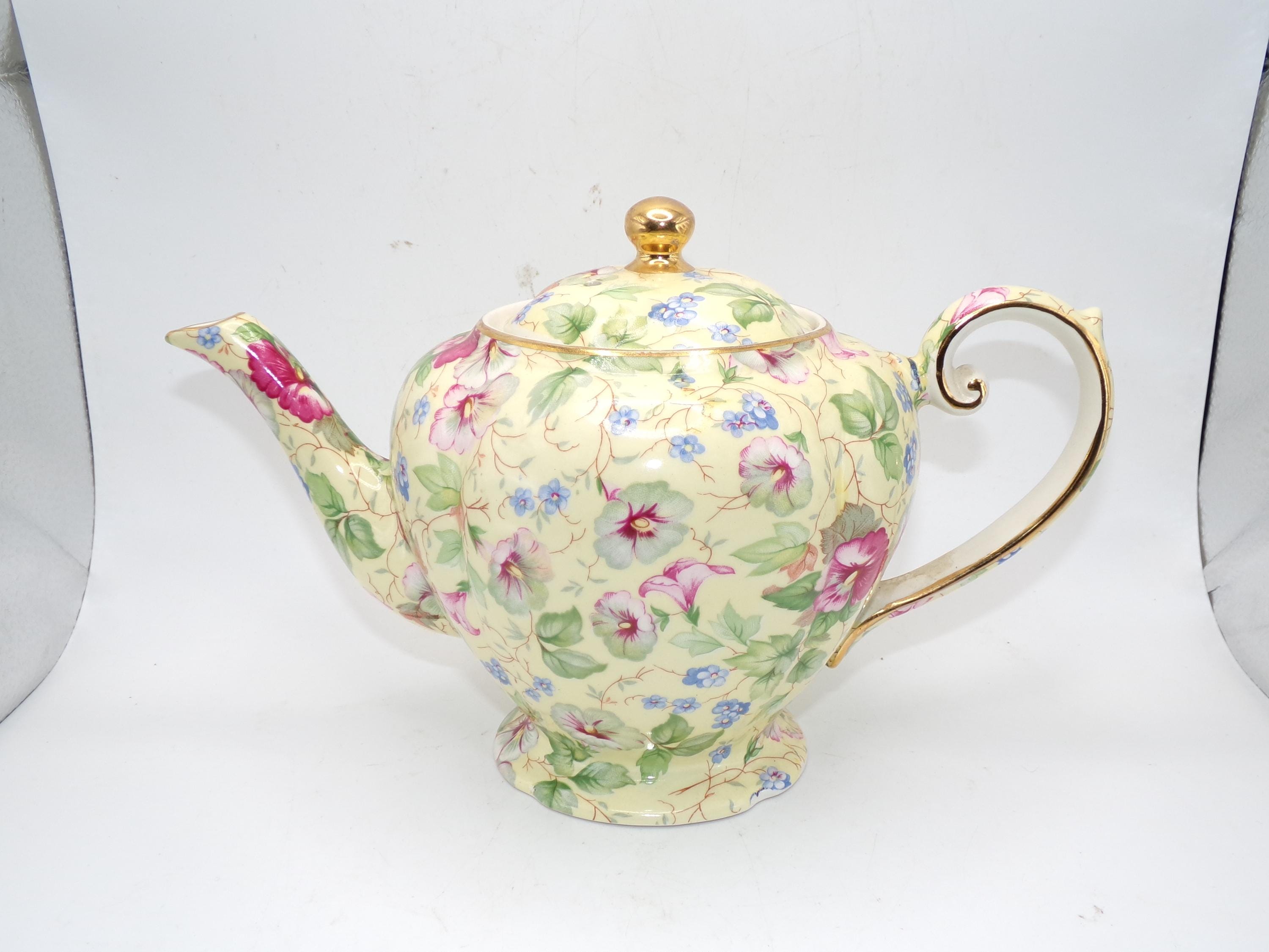 Vintage Porcelain Teapot by Arthur Wood & Son (6791) - Etsy
