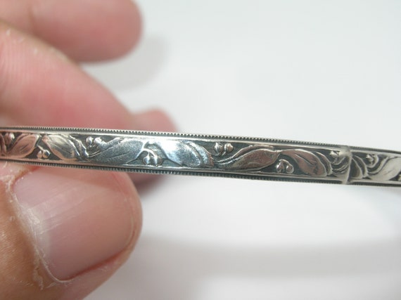 Vintage Sterling Silver Bangle by Danecraft - image 4