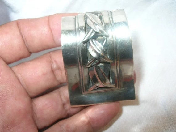 Vintage Sterling Brooch by Rafael Melendez of Taxco View 4