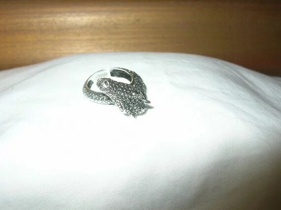 Vintage Ring Sterling Horse - image 5