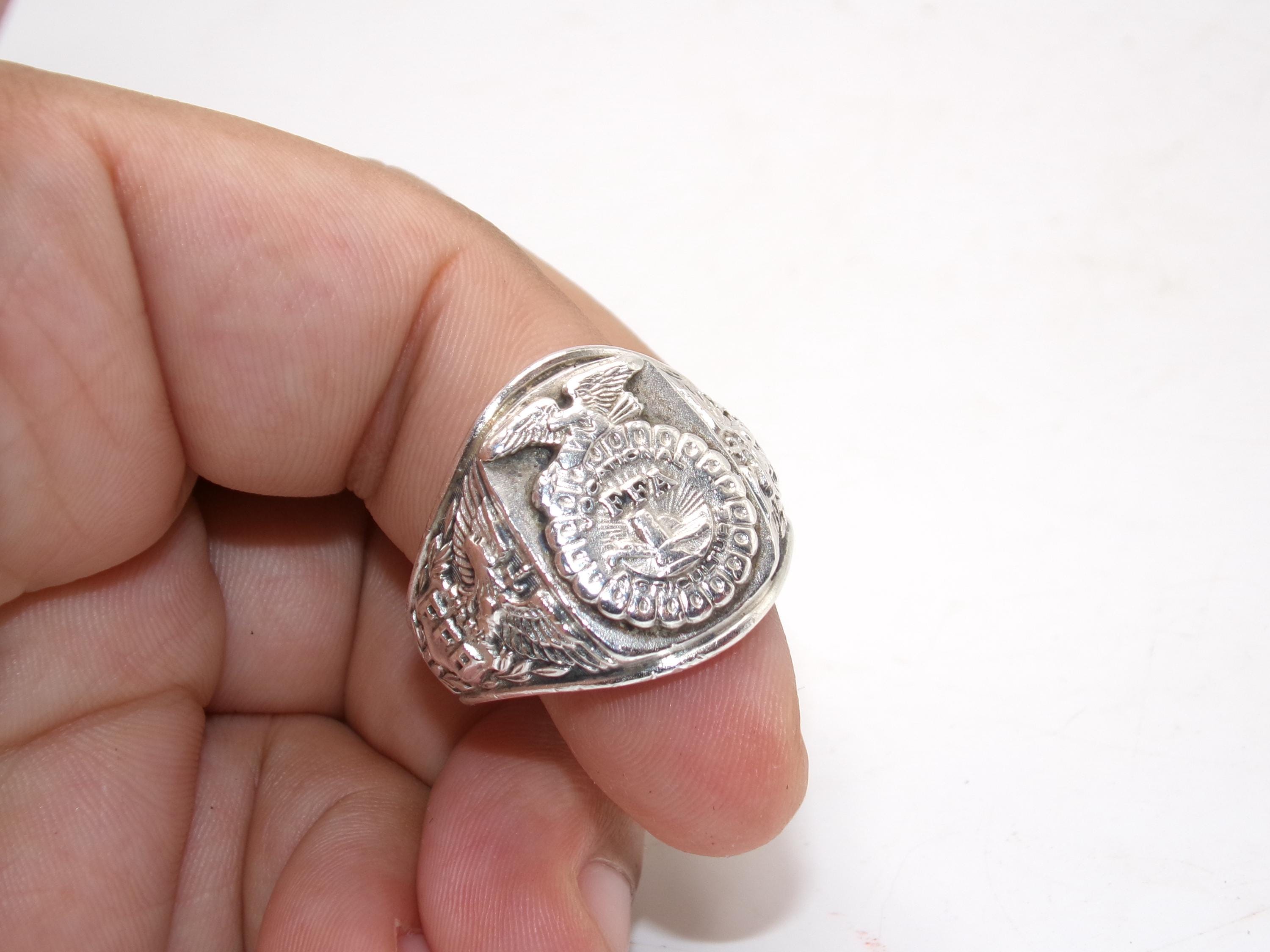 【正規品質保証】 Vintage Sterling Etsy - Balfour by Ring Agriculture FFA 13号~