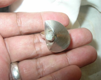 Vintage Sterling Modernist Ring