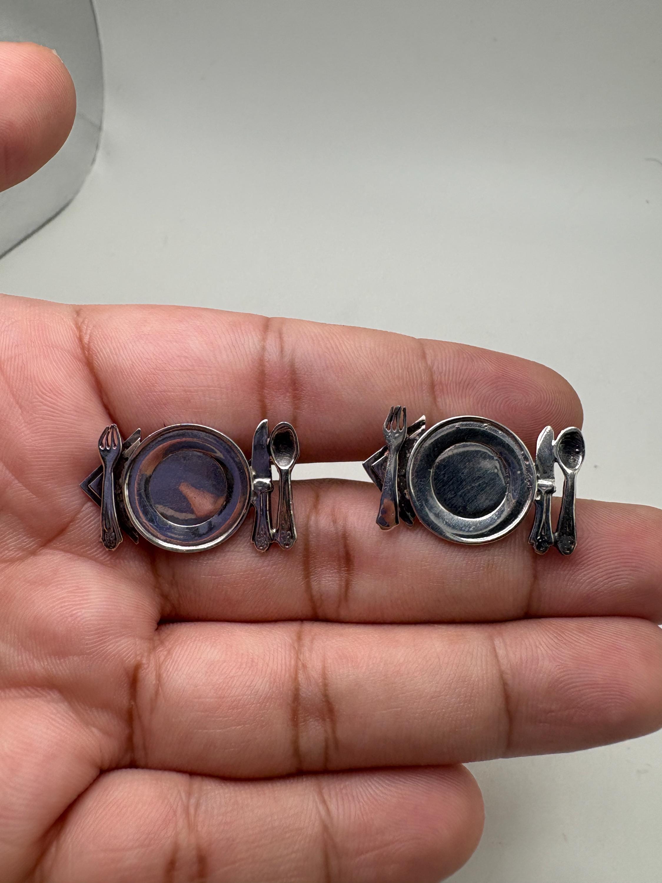 Great Falls Metal Worksのヴィンテージスターリングシルバーカフス