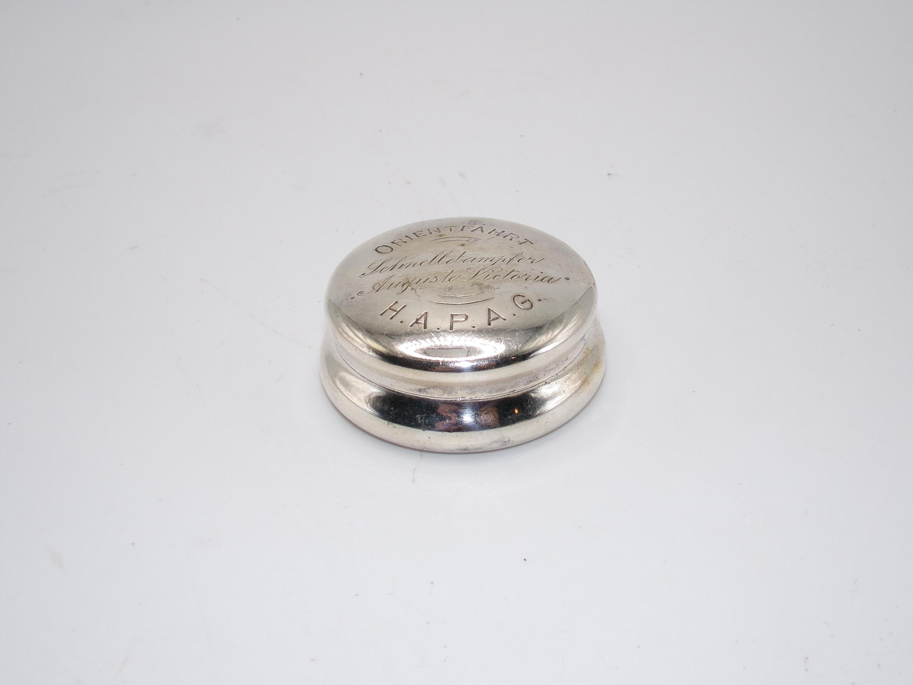 Vintage antique sterling silver pill box - Etsy 日本