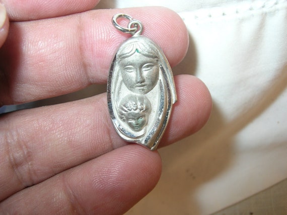 Sterling silver 2024 religious medals