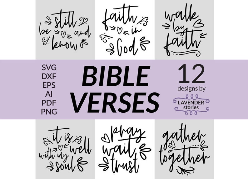 Download Bible verse svg bundle Christian svg bundle Faith svg ...