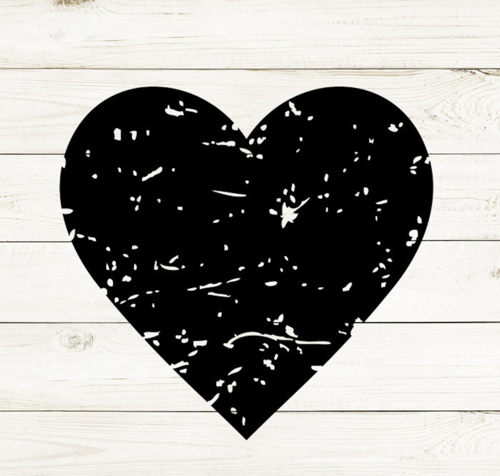 Distressed heart Svg dxf eps png pdf Grunge svg Vintage svg | Etsy