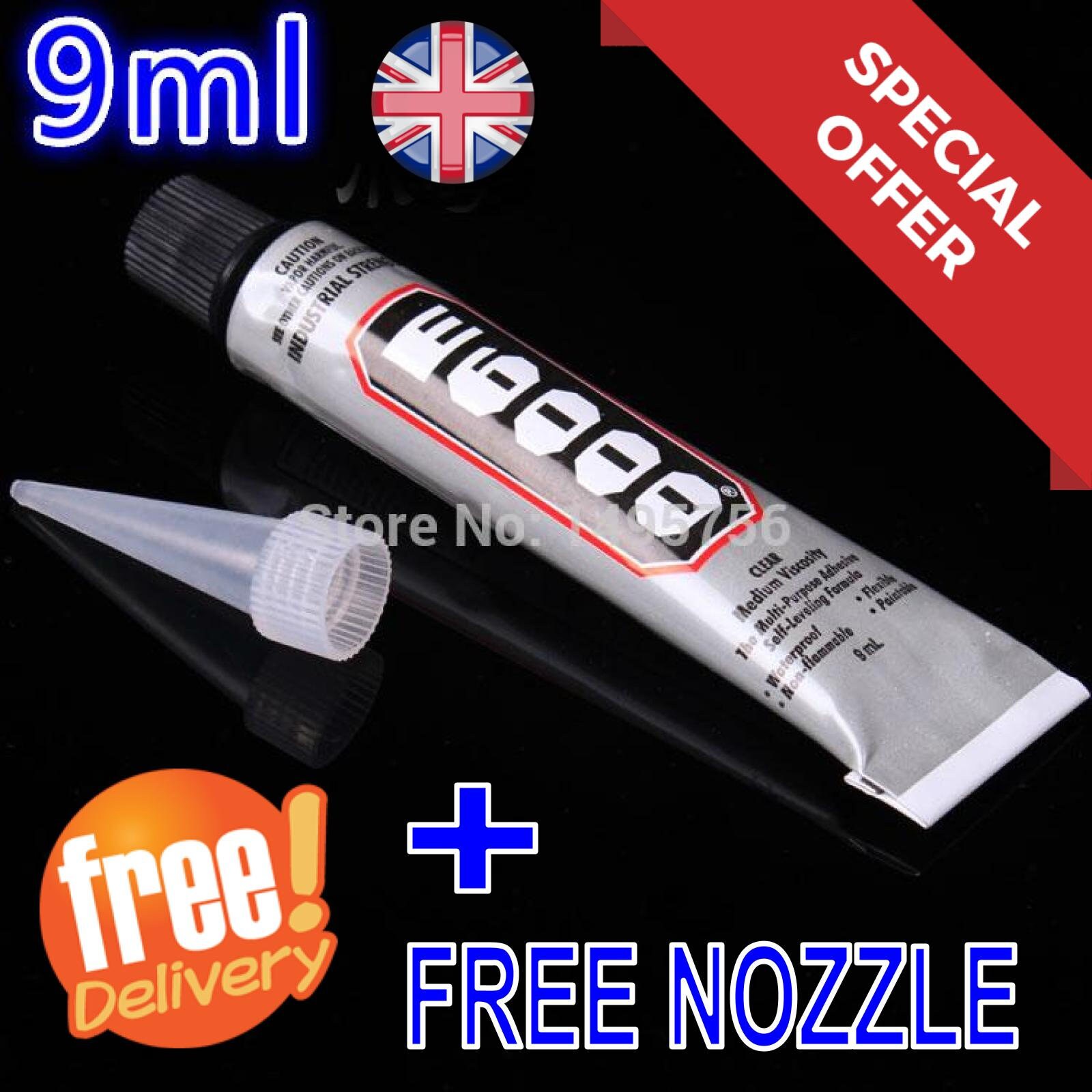 E6000 Glue Industral Strength 9ml Craft Jewellery Adhesive Uncarded