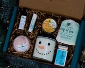 Gift for her Personalized Spa Gift Box Gnome Gifts Vegan Gifts Self Care Box