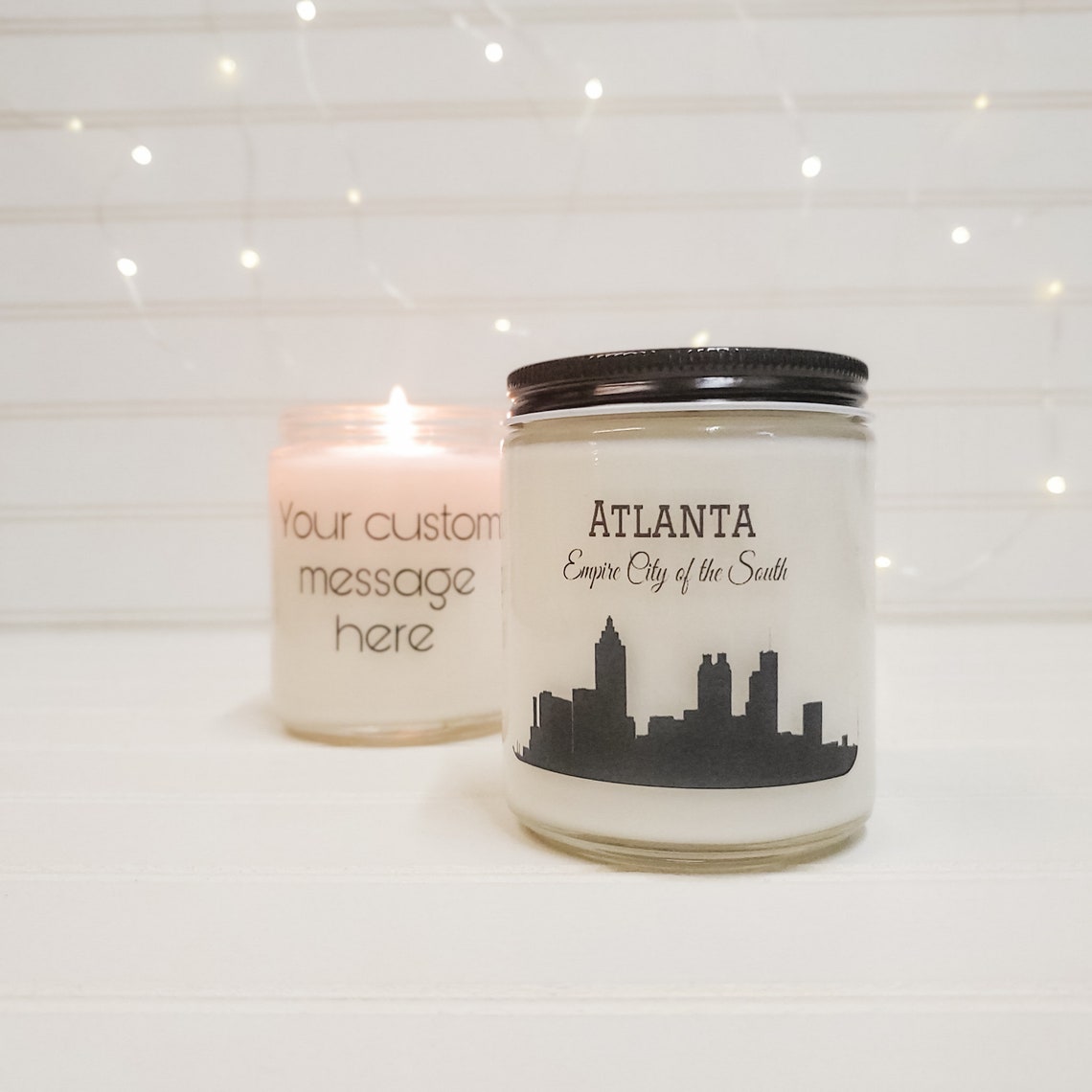 Atlanta Gift Ideas Atlanta Candle Candle Gift Etsy
