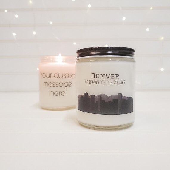 Denver Gift Denver Candle Colorado Gift Colorado Candle Etsy