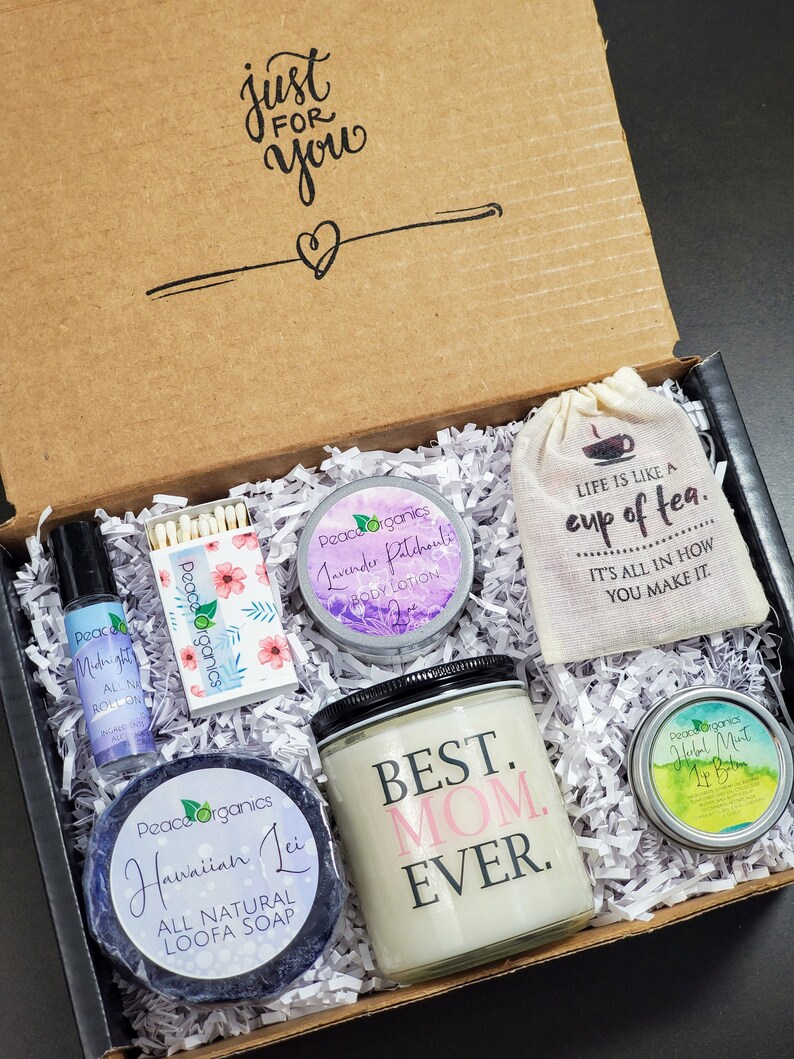 Best Mom Ever Self Care Package Mother's Day Gift Etsy