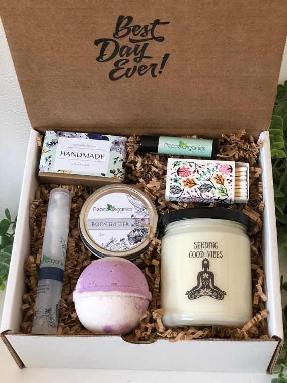 Hippie Gift Friend Gift Box Thinking of You Gift Box Cheer Up Etsy