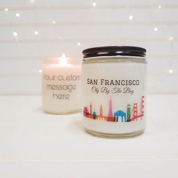 San Francisco Candle San Francisco Gift SF Candle SF Gift Etsy