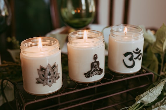 Zen Candle Set Meditation Candle Gift 