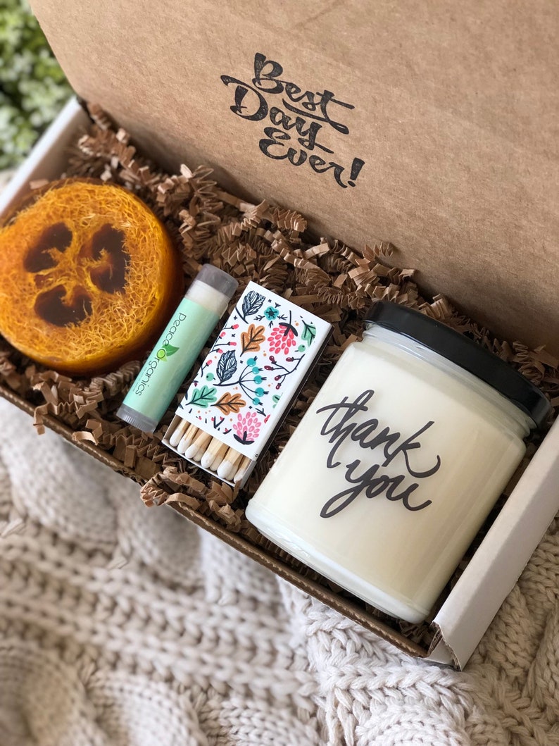 Thank You Gift Box Set Company Gift for Employee Corporate Etsy