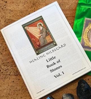 Little e-Book of Stones Digital Download | St. Hildegard of Bingen