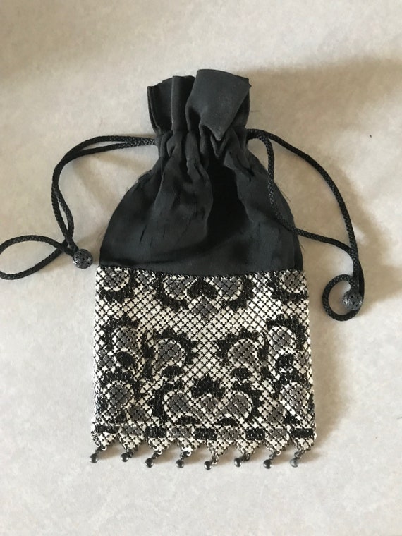 Antique Mandalian Enamel Mesh Purse Martha Washing