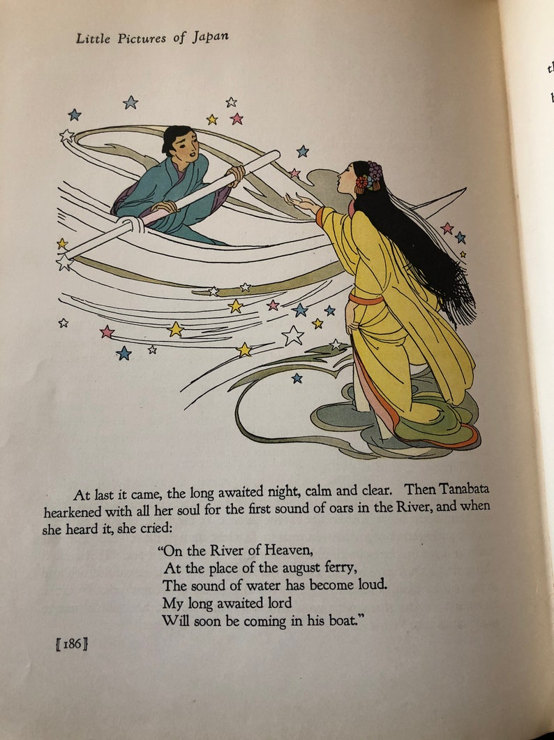 1925 Little Pictures of Japan Book – Vintage Illustrated Poetry, First Edition image 7