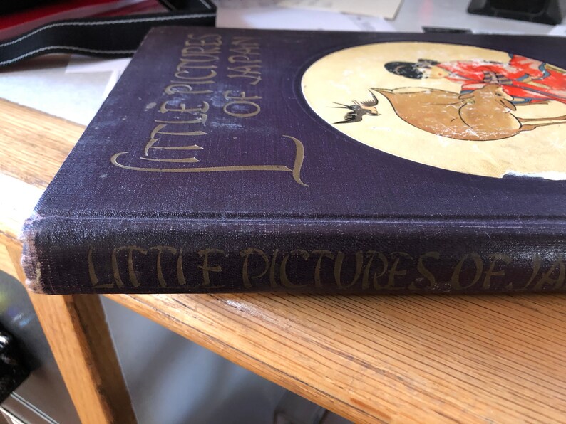 1925 Little Pictures of Japan Book – Vintage Illustrated Poetry, First Edition image 9