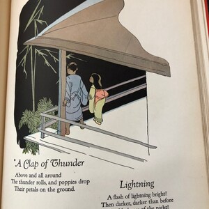 1925 Little Pictures of Japan Book – Vintage Illustrated Poetry, First Edition image 8