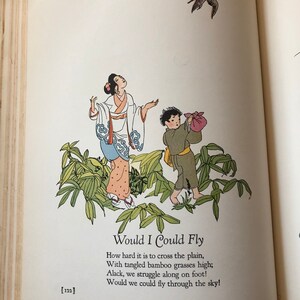 1925 Little Pictures of Japan Book – Vintage Illustrated Poetry, First Edition image 4