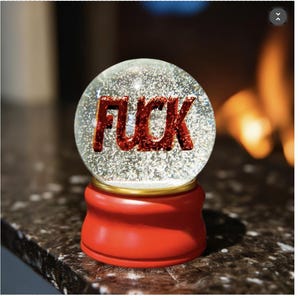 Brilliant Snow Globe by Ligorano Reese: Contemporary Art Gift
