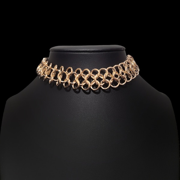 Gold Chainmail Choker