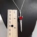 Heart And Sword Necklace: Collana Cuore E Spada In Acciaio Inox (Oro/Argento), Gioiello Significativo Per Coppie, Ciondolo Romantico Layered, Regalo Per Lui E Lei, Con Scatola - 3