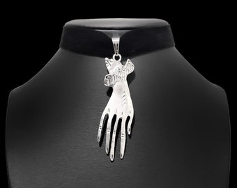 Black Velvet Hand Choker