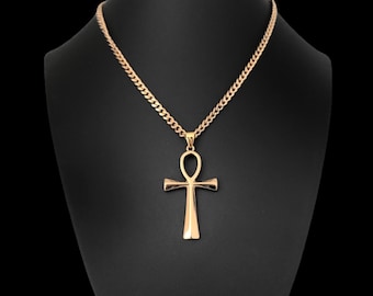 Gold Ankh Necklace