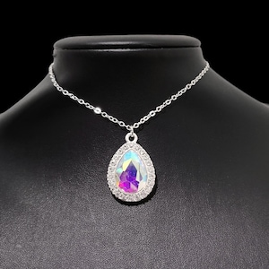 Iriserende kristallen choker