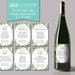 see more listings in the Wedding wine labels section